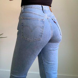 Levi’s 501 Straight High Rise Mom Jeans